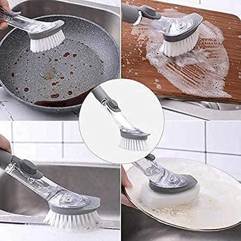 Automatic Dish Washer Brushes Floor Washer Cleaning Tools Non-stick Oil Scrubber