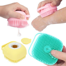 Silicone Bath Body Brush Scrubber with Soap Dispenser